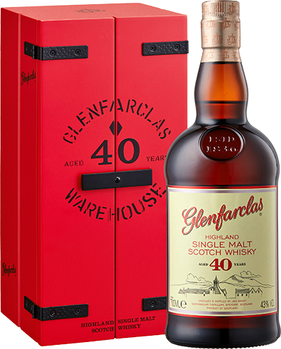 グレンファークラス40年 レッド・ドア/Glenfarclas 40 Year Old Red Door | ミリオン商事株式会社